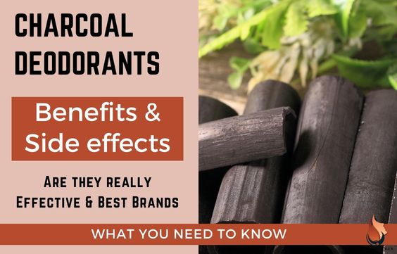 Charcoal Deodorants- Are They Good, Benefits & Side Effects