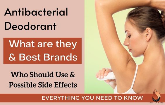 What are Antibacterial Deodorants & Best Brand to Get