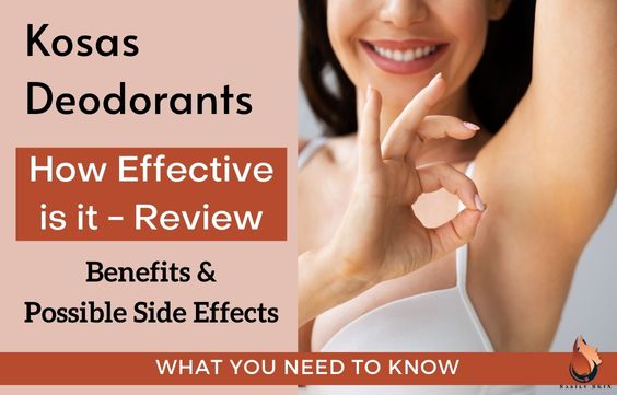 Kosas Deodorant Review - My Experience, Benefits & Risks